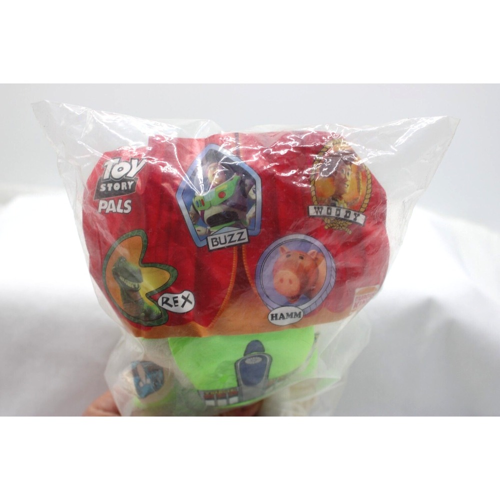 1995 BUZZ LIGHTYEAR Toy Story Pals BURGER KING Promo 9" Plush Figure SEALED - Picture 3 of 5